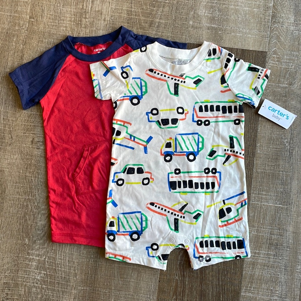 Carter’s Rompers NWT